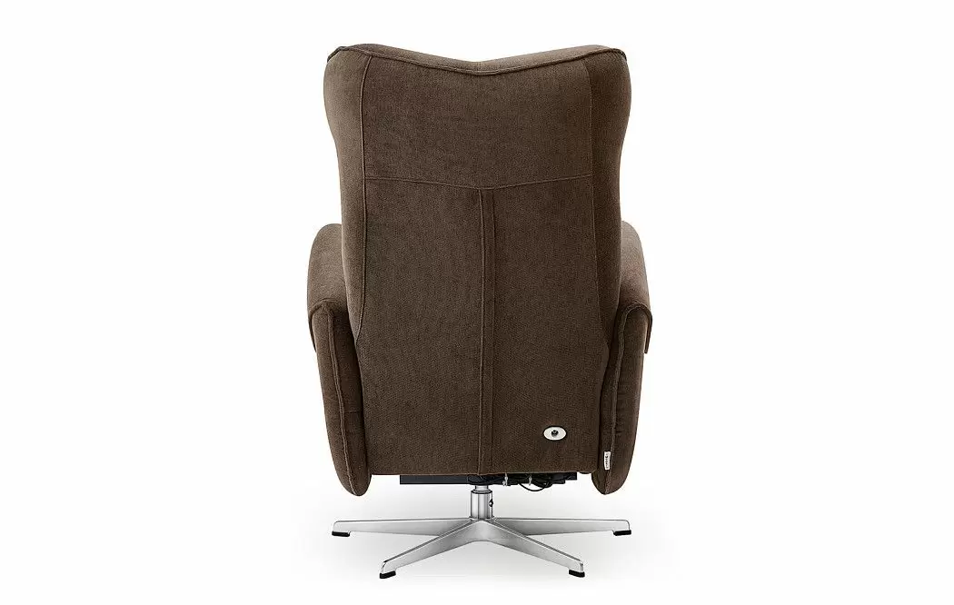 Кресло-реклайнер Leblon, коричневый - фото 13