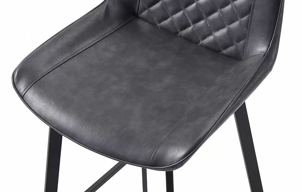 Стул барный Tracy (75), темно-серый/черный - фото 8