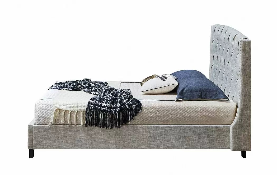 Кровать Evita Grand, кремовый - фото 5