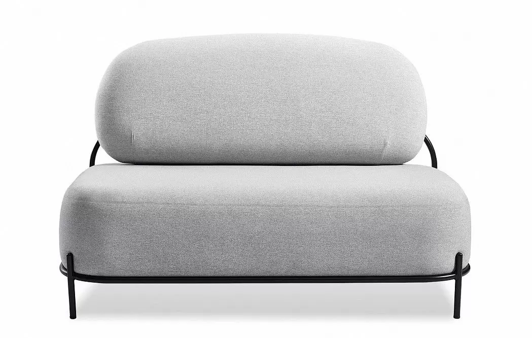 Комплект мягкой мебели Angelina, светло-серый - фото 6