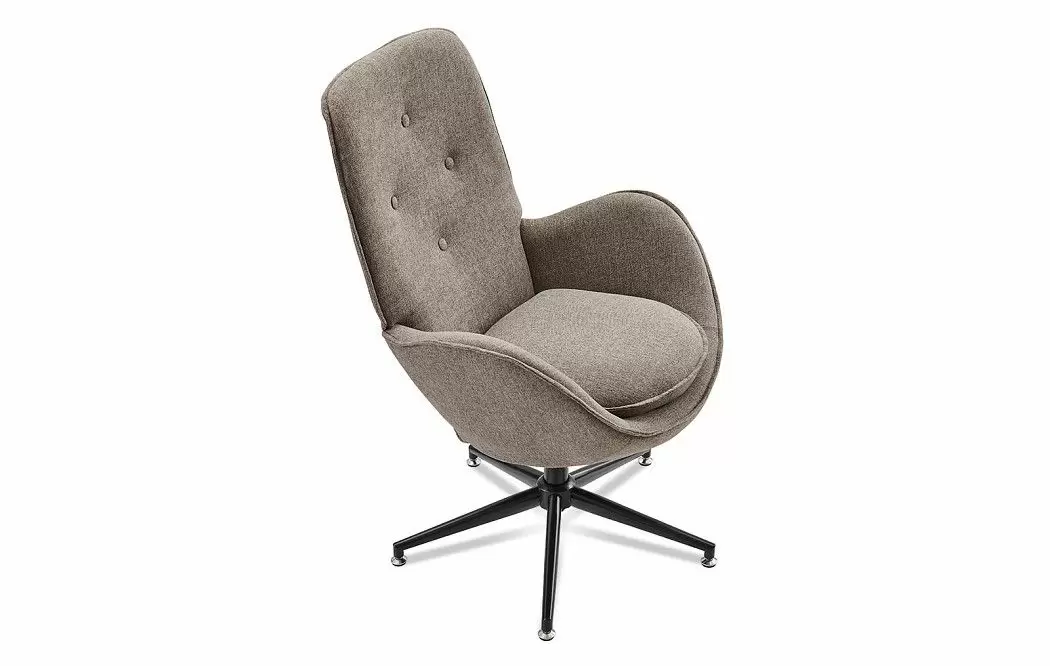 Кресло Beth, серо-коричневый - фото 5