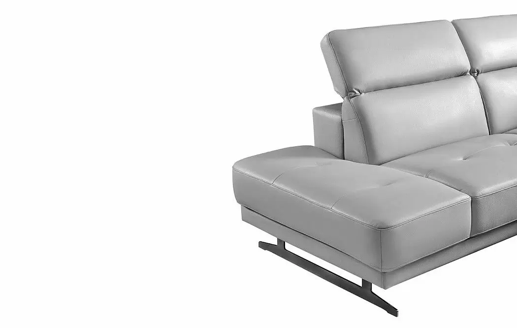 Диван Lester угловой (левый), светло-серый - фото 3