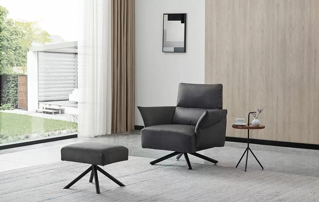 Оттоманка Wendy, графит - фото 2