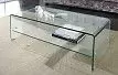 Стол журнальный CT-221, прозрачное стекло