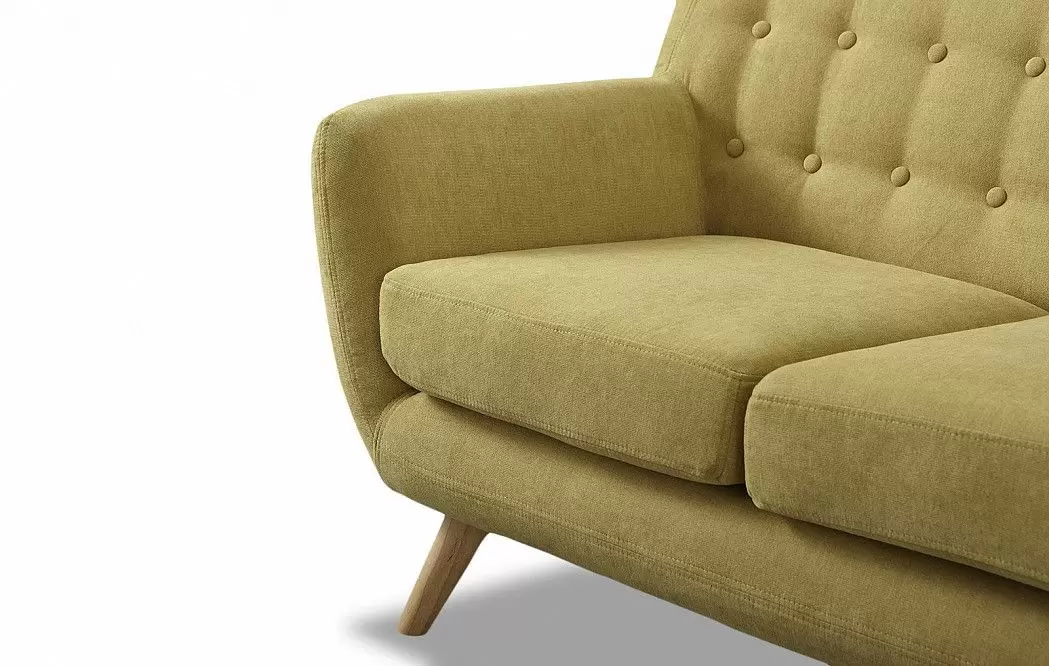 Диван Copenhagen 3-х местный, желто-зеленый лимонный (п04-20) - фото 10