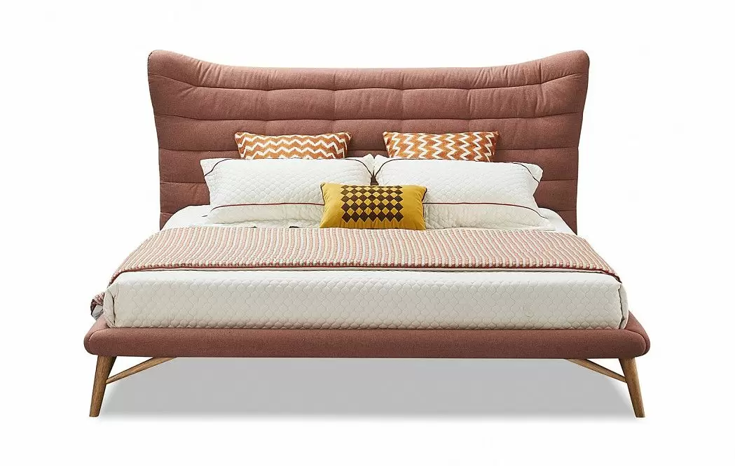 Комплект для спальни Venezia, коралловый/слоновая кость - фото 6