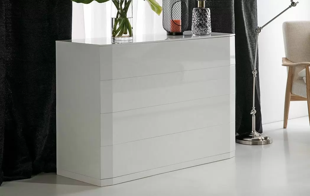 Комплект для спальни Bohemia, серый/белый - фото 18