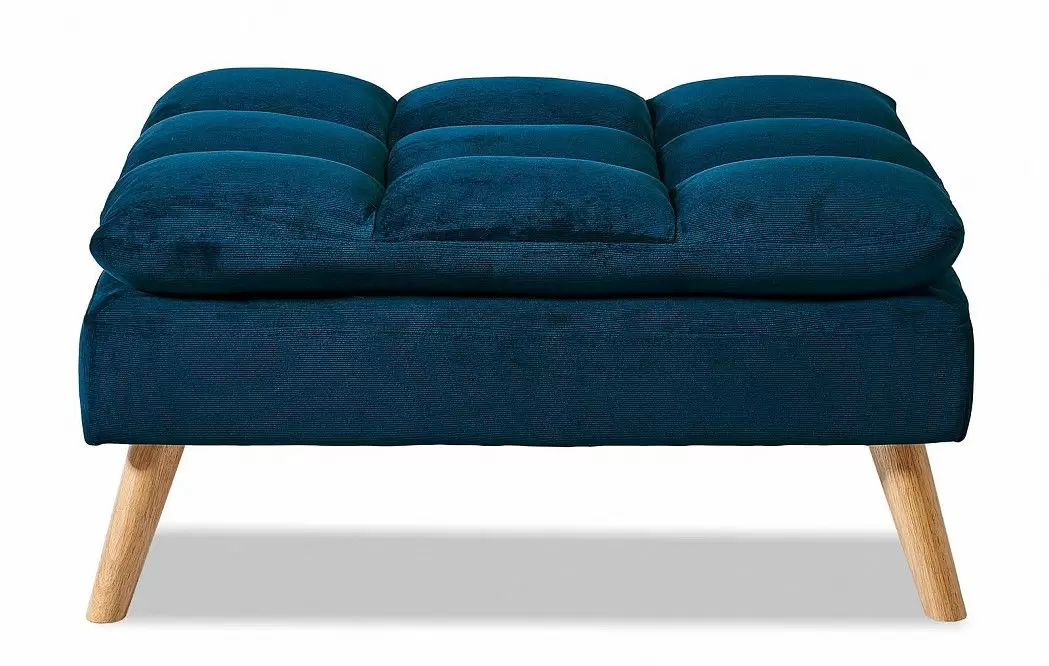 Оттоманка Lucia, темно-синий/натуральный - фото 9