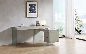 Стол письменный Norway, слоновая кость