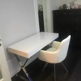 Стол письменный Axiom, белый