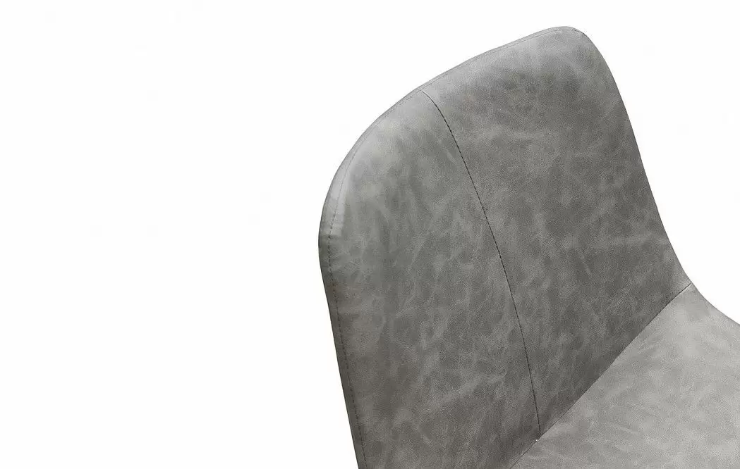 Стул полубарный Ella, серый - фото 4