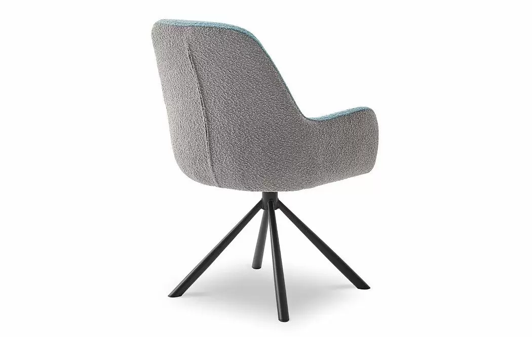 Стул Mabel, голубой/серый - фото 9