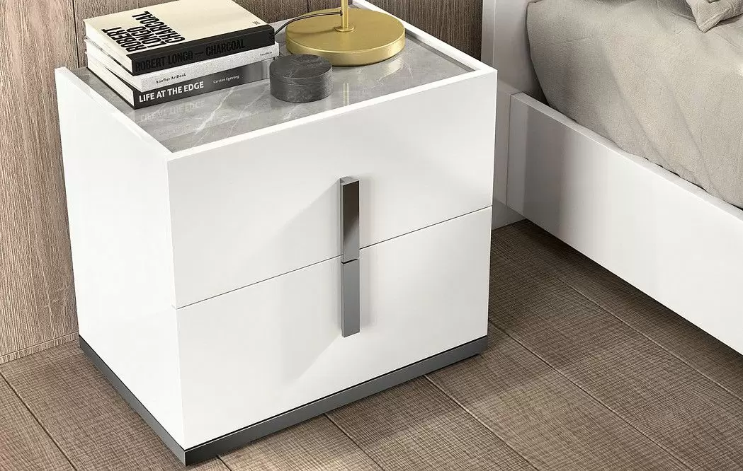 Тумба прикроватная Mara, белый - фото 2