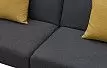 Диван-кровать Soho, графит/желтый