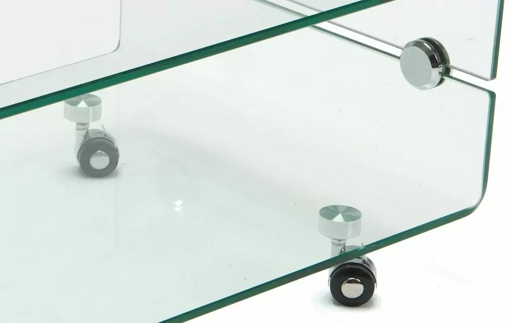 Тумба TV CT-220, прозрачное стекло - фото 3