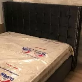 Кровать с подъемным механизмом Vivien 160x200, бежевый