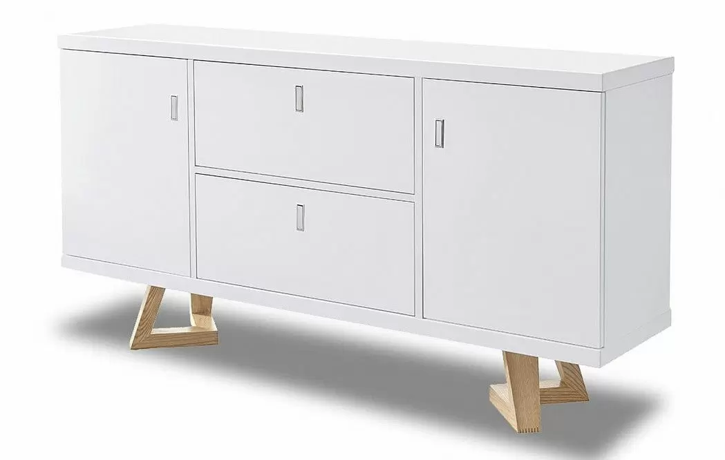 Буфет Avalon, белый/ясень - фото 3