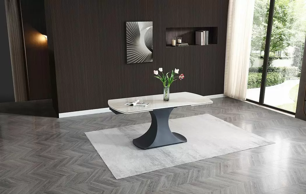 Стол Claudia + 4 стула Vincent - фото 2