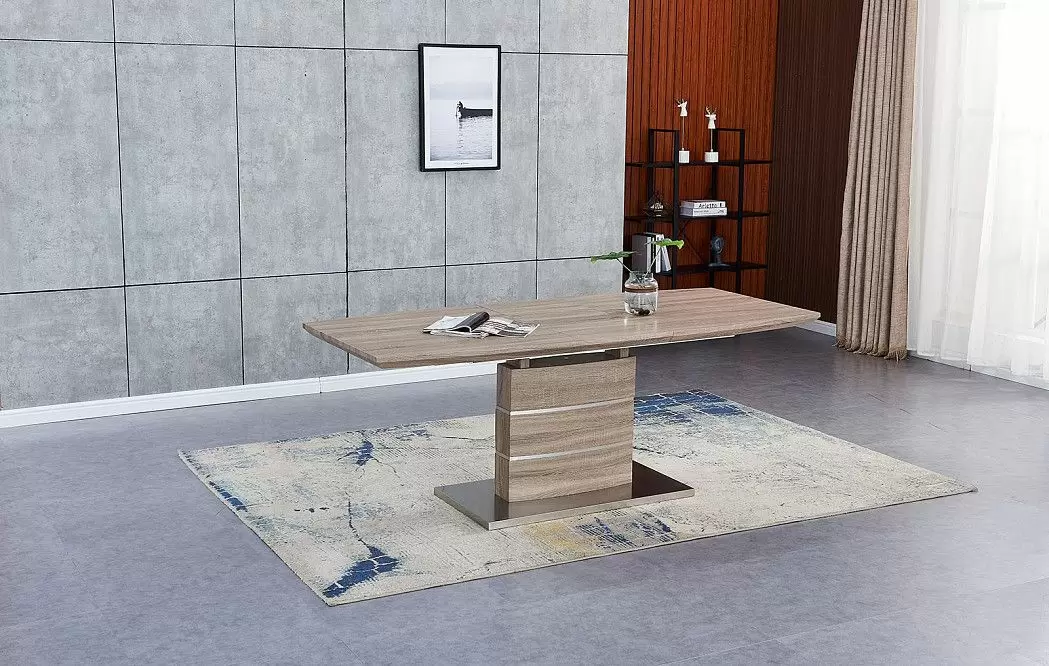 Стол раскладной Toscana 160-200, дуб - фото 4