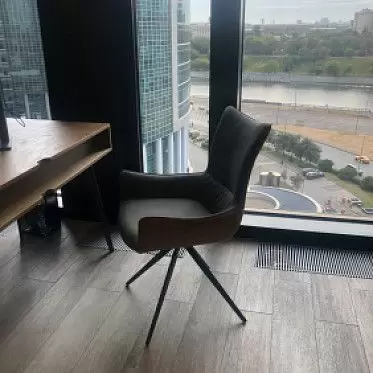 Кресло Jess, графит/коричневый