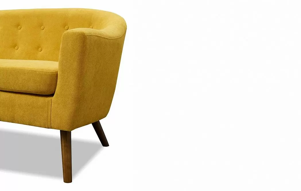 Комплект мягкой мебели Florence, желтый шафран/орех - фото 14