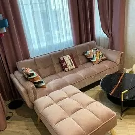 Диван-кровать Luigi, пепельная роза