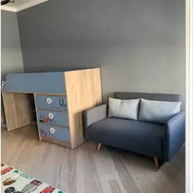 Диван-кровать Cardiff, коричневый меланж