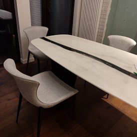 Стол Parma + 4 стула Hank