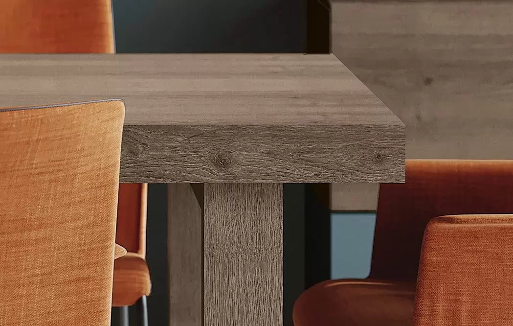 Стол раскладной Quadro 140-220, дуб дымчатый - фото 4