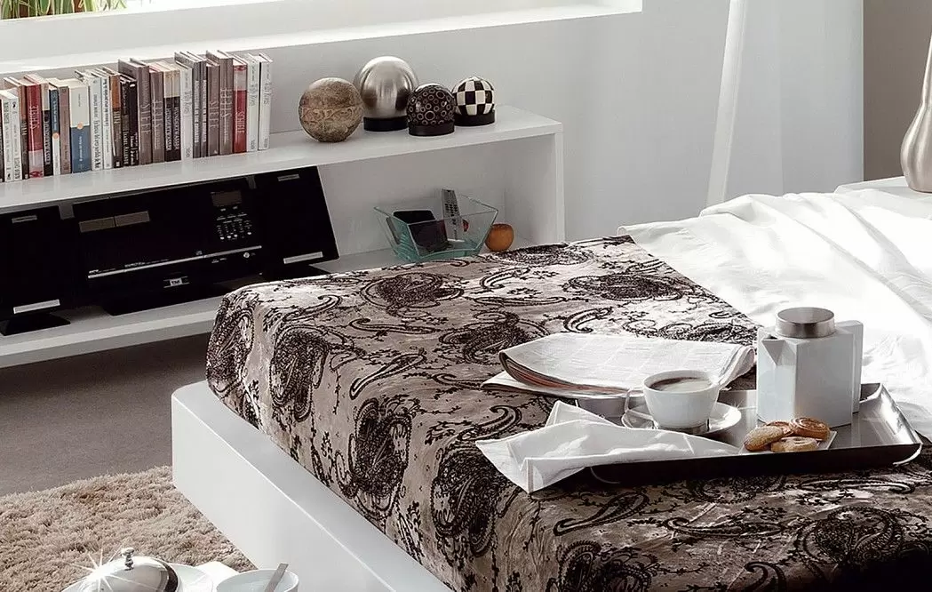 Кровать Mila Class 160х200, белый матовый - фото 4