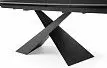 Стол раскладной Savoy 180-240, черная керамика