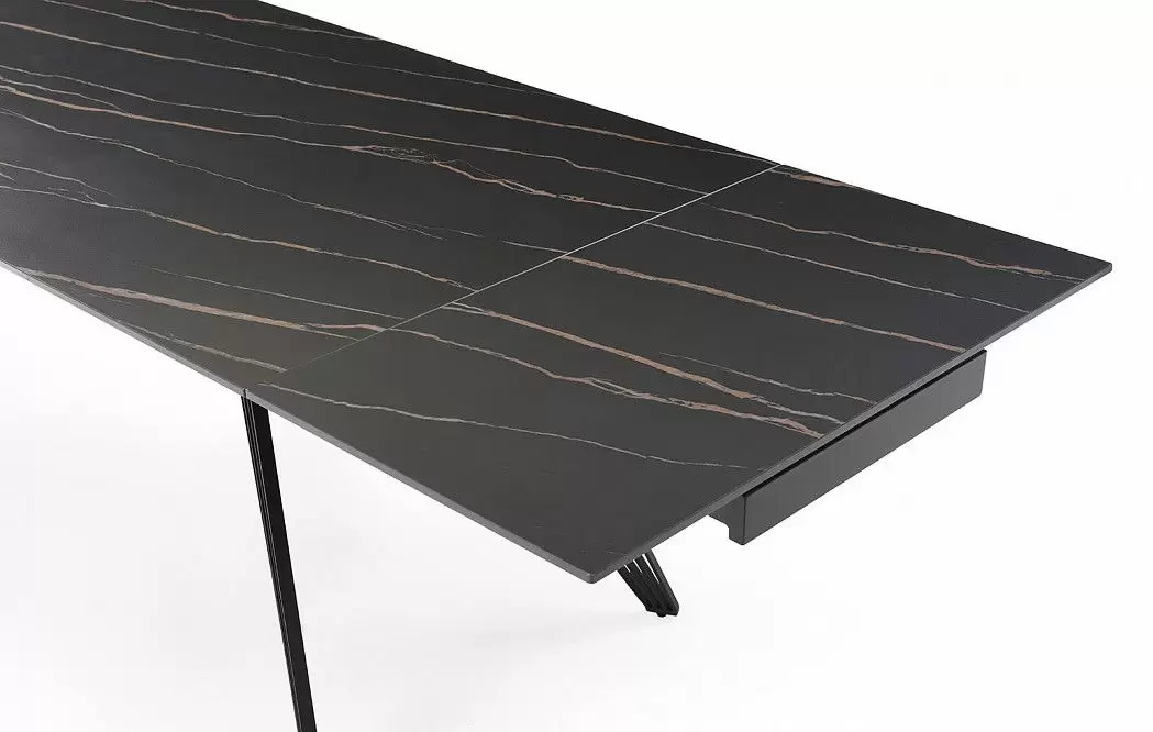 Стол раскладной Parma 180-280, черная керамика - фото 7
