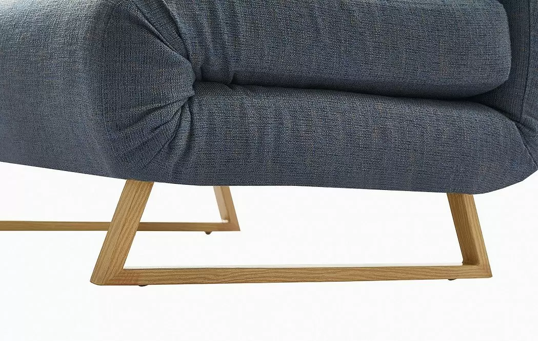 Кресло-кровать Rosy, синий/коралловый - фото 8