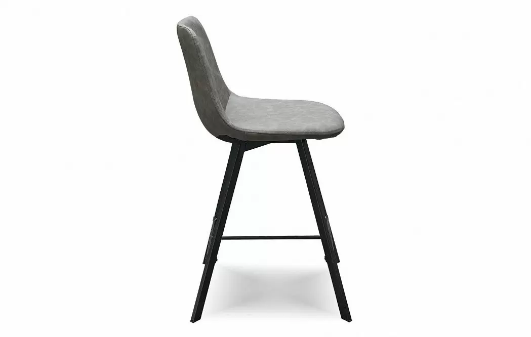 Стул полубарный Ella, серый - фото 7