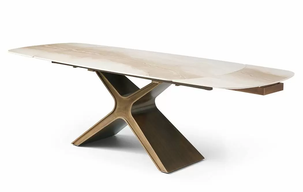 Стол Charlotta + 4 стула Augusta капучино - фото 7