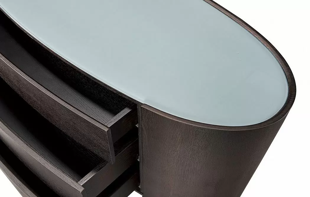 Комплект для спальни Borneo, бежевый/жженый дуб - фото 27