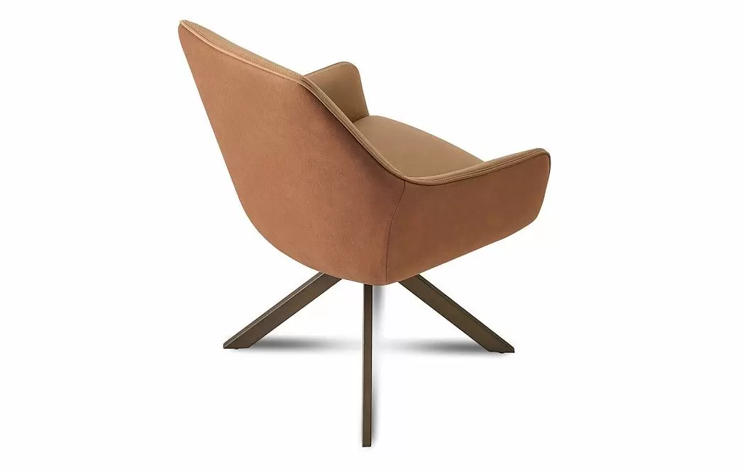 Стул Emma, карамель/терракотовый/бронза - фото 6