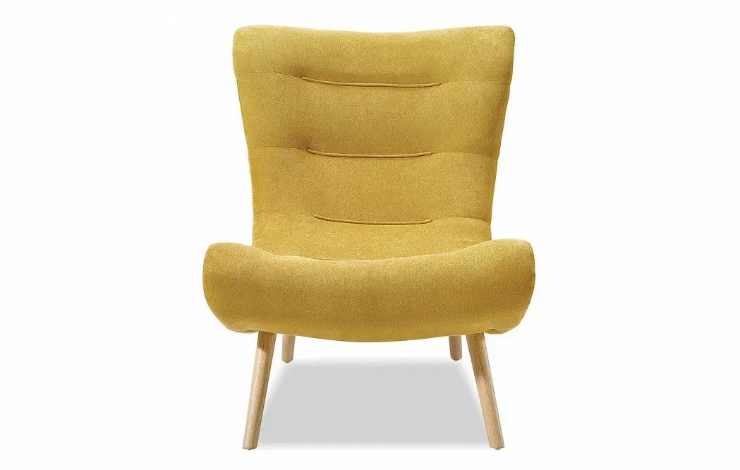 Кресло Dolce Vita, желтый шафран/натуральный - фото 3