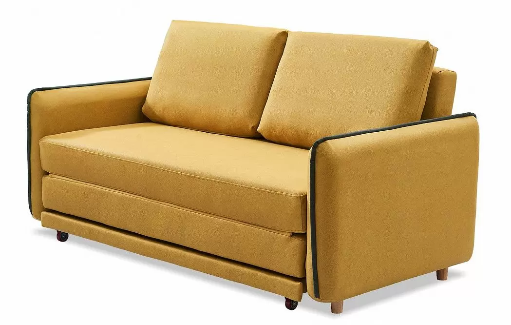 Комплект мягкой мебели Arizona, желтый/графит - фото 5