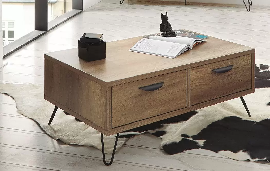 Стол журнальный CT-216 Kansas, дуб