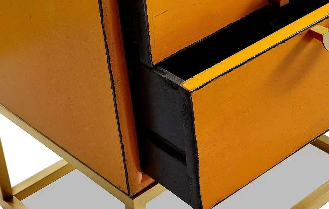 Тумба прикроватная Adele, оранжевый - фото 10