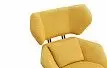 Кресло и оттоманка Boston, желтый