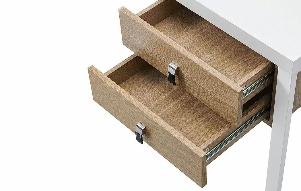 Стол письменный Jacklyn, орех/белый - фото 5