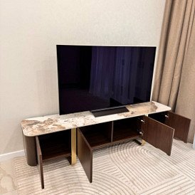 Стол Parma + 4 серых стула Joely