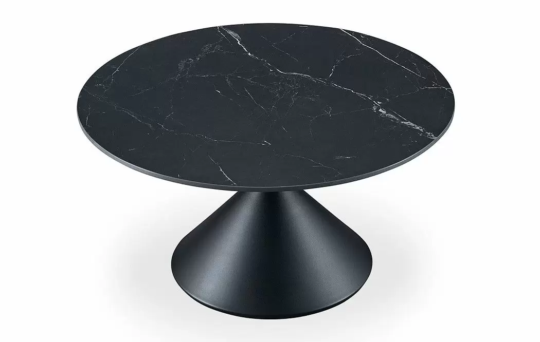 Стол журнальный Santiago (80), черный камень - фото 3