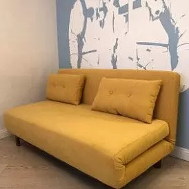 Диван-кровать Doris, желтый