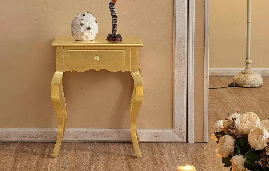 Консоль Filomena (Dupen), золото - фото 4