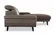 Диван Sheffield угловой (правый), коричневый
