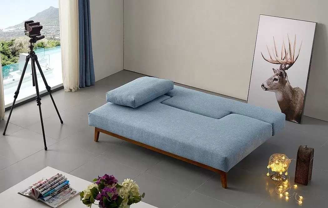 Диван-кровать Smart, голубой - фото 2