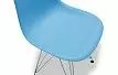 Стул Preston (в стиле Eames), голубой